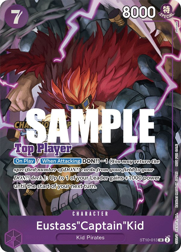 Eustass"Captain"Kid (CS 2023 Top Players Pack) [OP-PR - ST10-013]