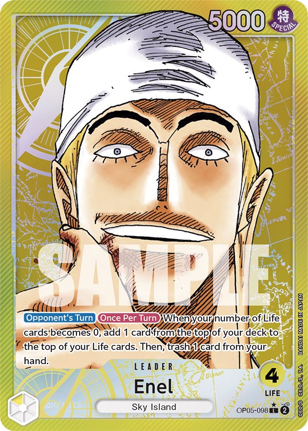 Enel (098) (Alternate Art) [OP05 - OP05-098]
