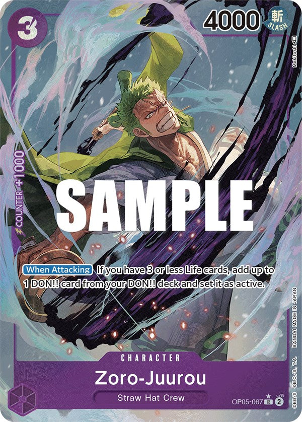 Zoro-Juurou (Alternate Art) [OP05 - OP05-067]