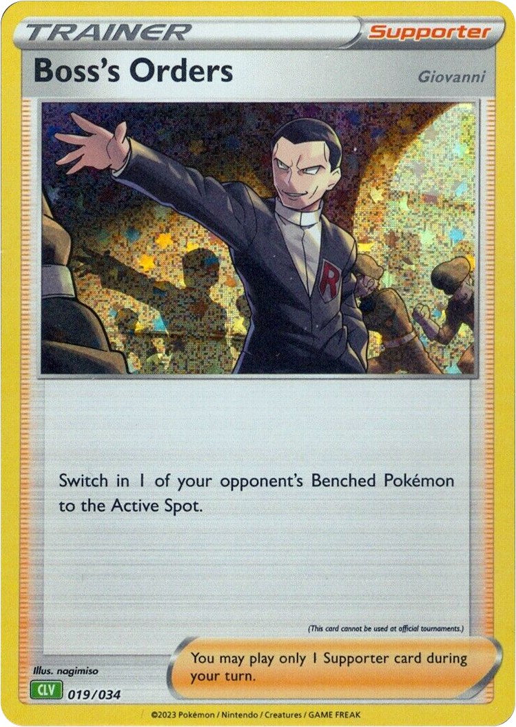 Boss's Orders (CLV) [CL - 019/034]