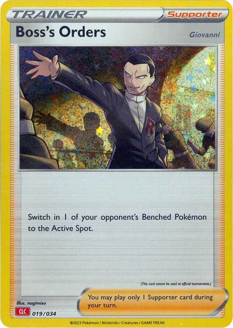 Boss's Orders (CLC) [CL - 019/034]