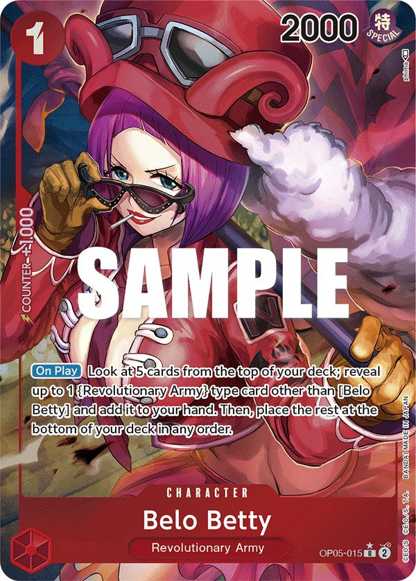 Belo Betty (015) (Alternate Art) [OP05 - OP05-015]