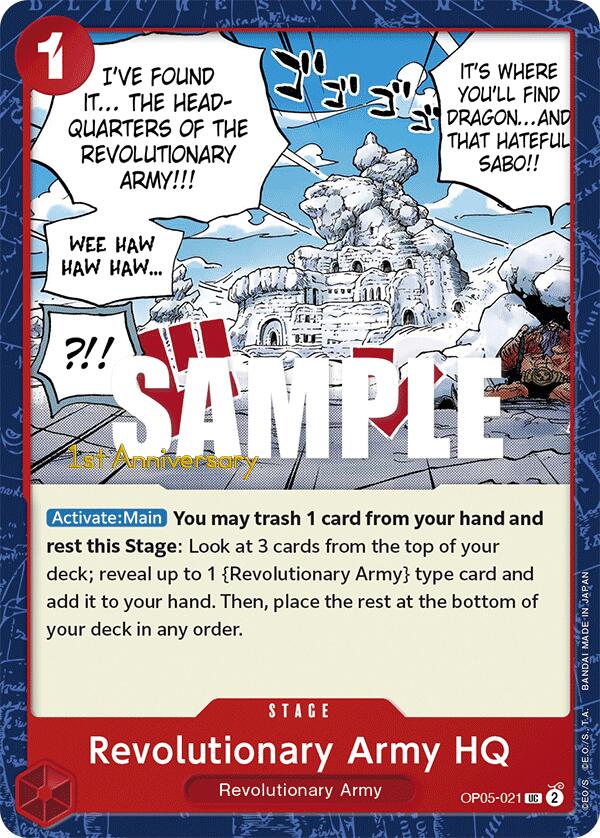 Revolutionary Army HQ [OP05 ANN - OP05-021]