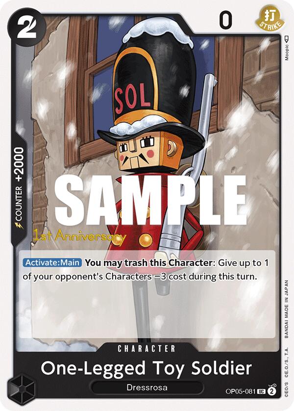 One-Legged Toy Soldier [OP05 ANN - OP05-081]