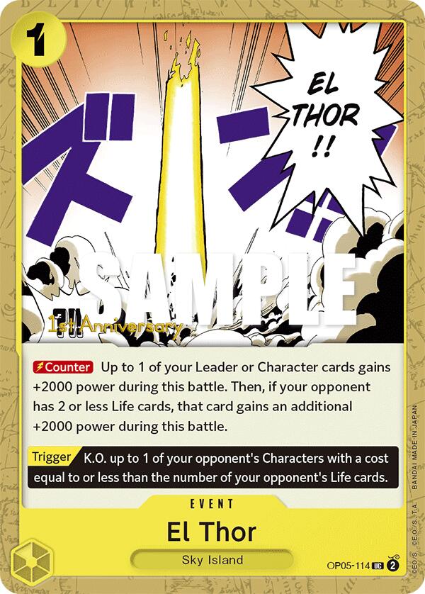 El Thor [OP05 ANN - OP05-114]