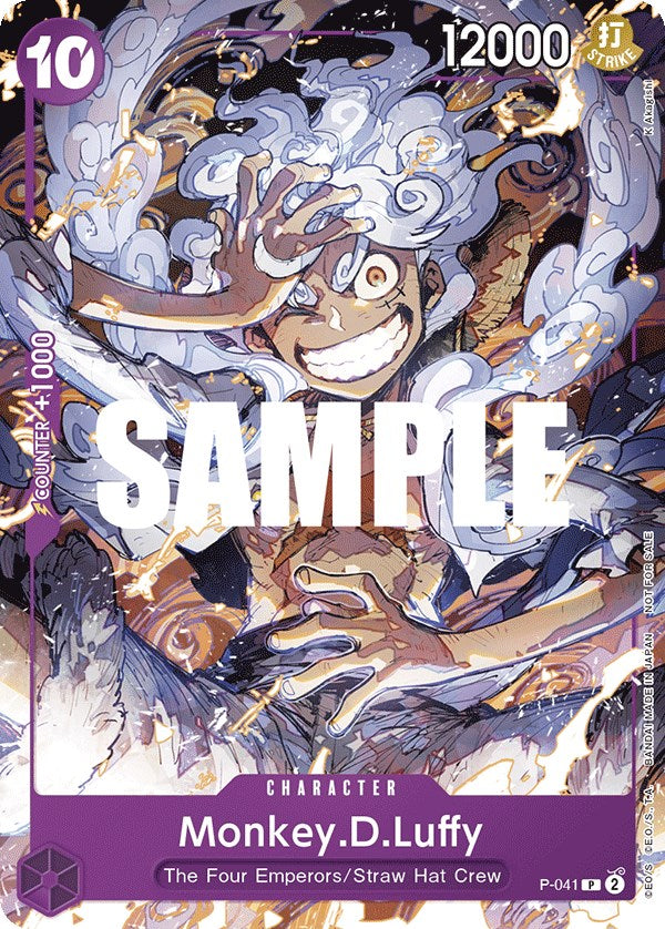 Monkey.D.Luffy (041) [OP-PR - P-041]