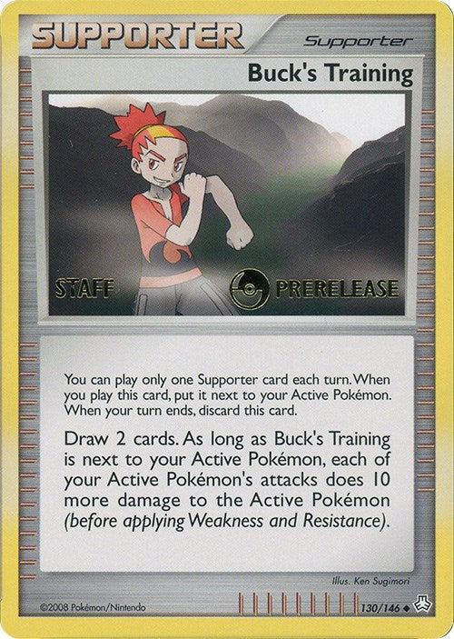 Buck's Training - 130/146 (Prerelease) [Staff] [MCAP - 130]