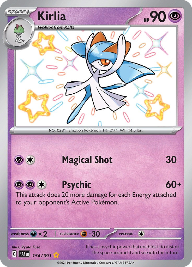 Kirlia - 154/091 [PAF - 154/091]