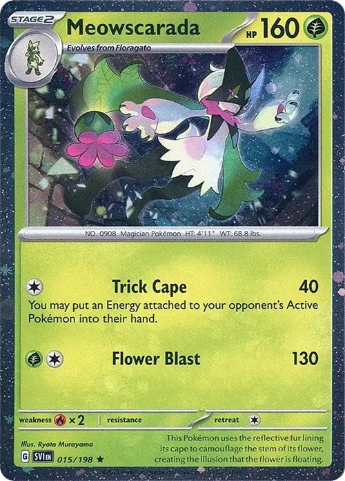 Meowscarada - 015/198 (Cosmos Holo) [MCAP - 015/198]