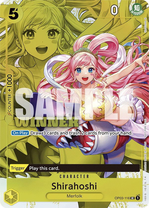 Shirahoshi (Winner Pack Vol. 6) [OP-PR - OP03-116]