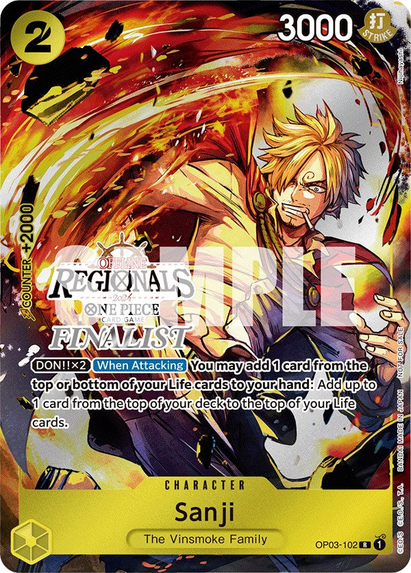 Sanji (Offline Regional 2024) [Finalist] [OP-PR - OP03-102]