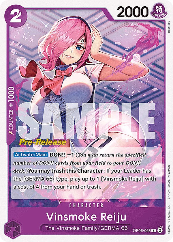 Vinsmoke Reiju (068) [OP06 PRE - OP06-068]