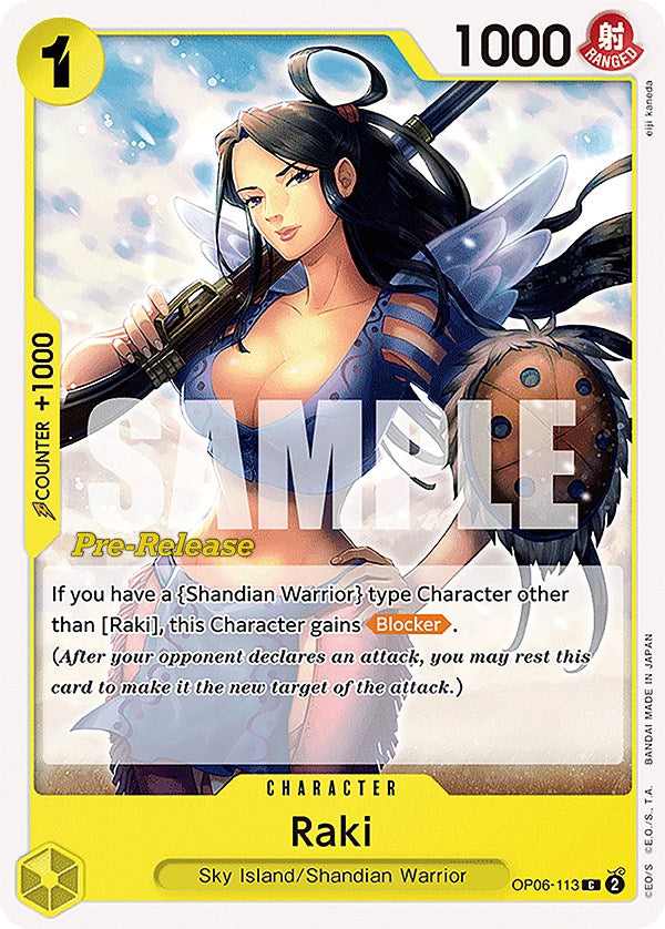 Raki [OP06 PRE - OP06-113]