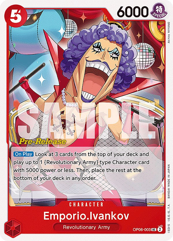 Emporio.Ivankov [OP06 PRE - OP06-003]