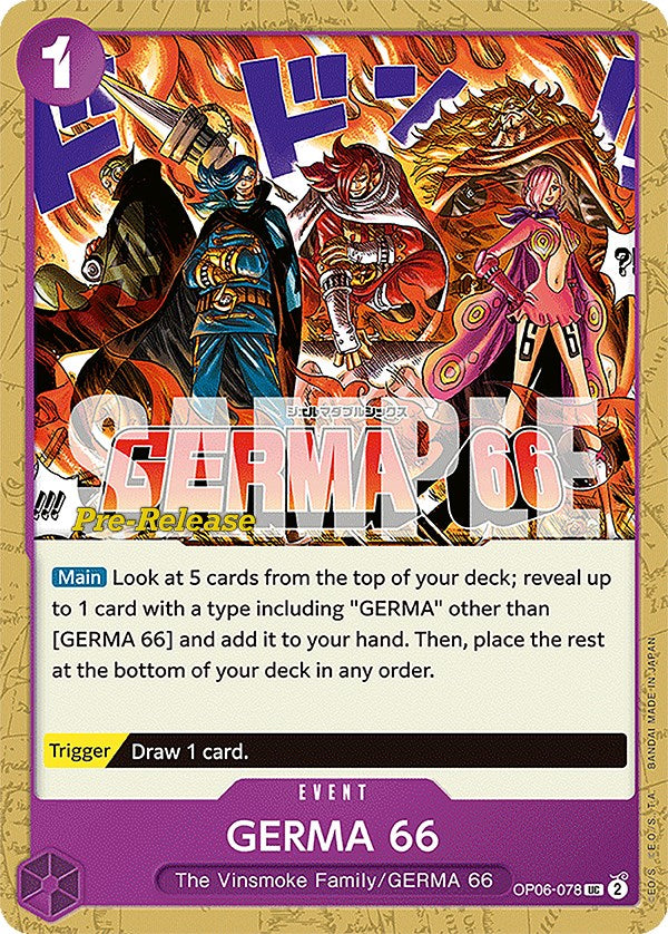 GERMA 66 [OP06 PRE - OP06-078]