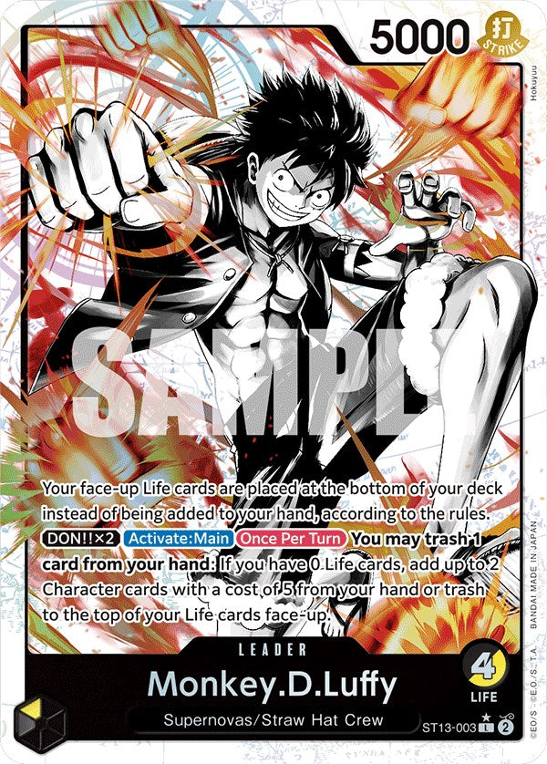 Monkey.D.Luffy (003) (Parallel) [ST-13 - ST13-003]