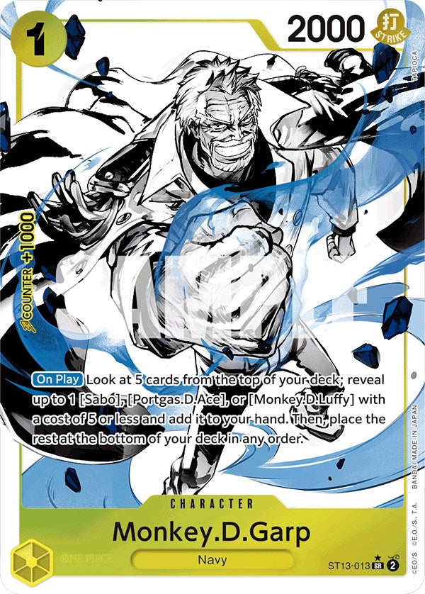 Monkey.D.Garp (Parallel) [ST-13 - ST13-013]