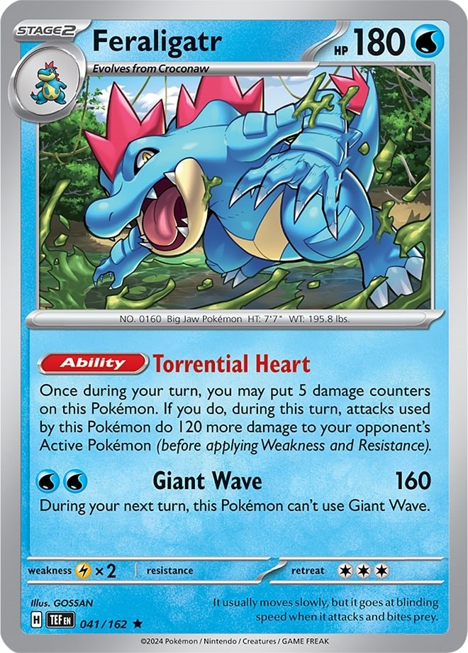 Feraligatr - 041/162 [PR - 041/162]