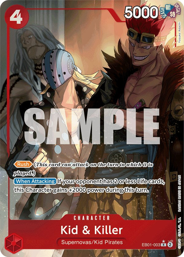 Kid & Killer (Alternate Art) [EB-01 - EB01-003]