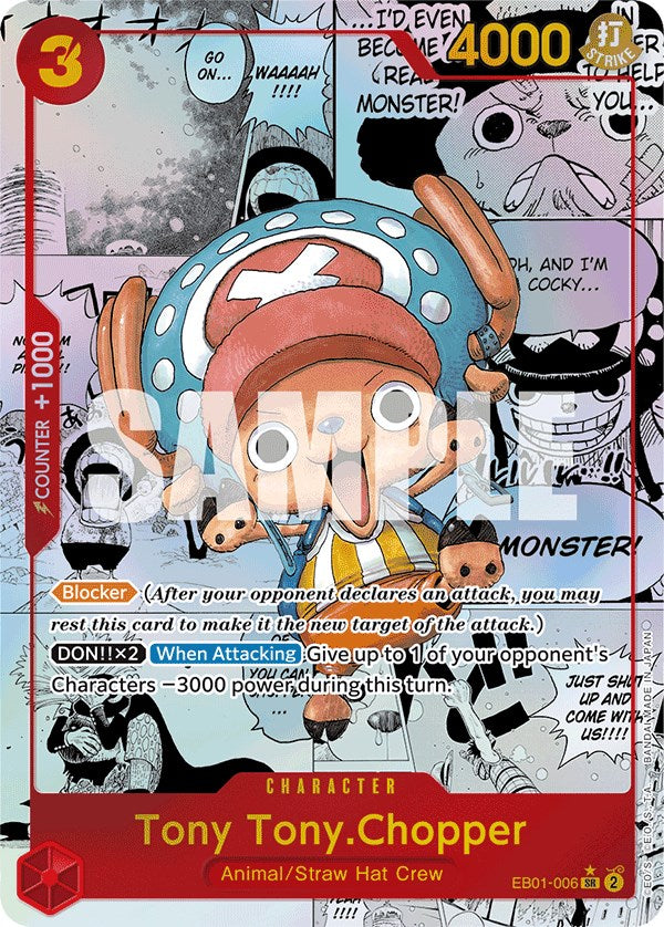 Tony Tony.Chopper (Alternate Art) (Manga) [EB-01 - EB01-006]