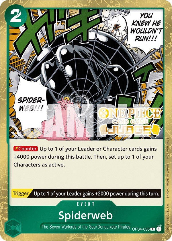 Spiderweb (Judge Pack Vol. 3) [OP-PR - OP04-035]