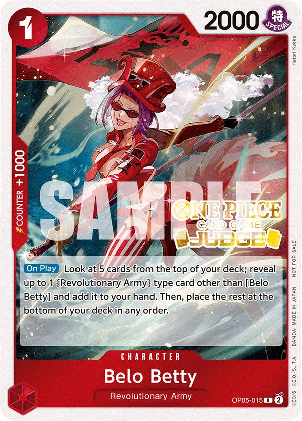 Belo Betty (Judge Pack Vol. 3) [OP-PR - OP05-015]