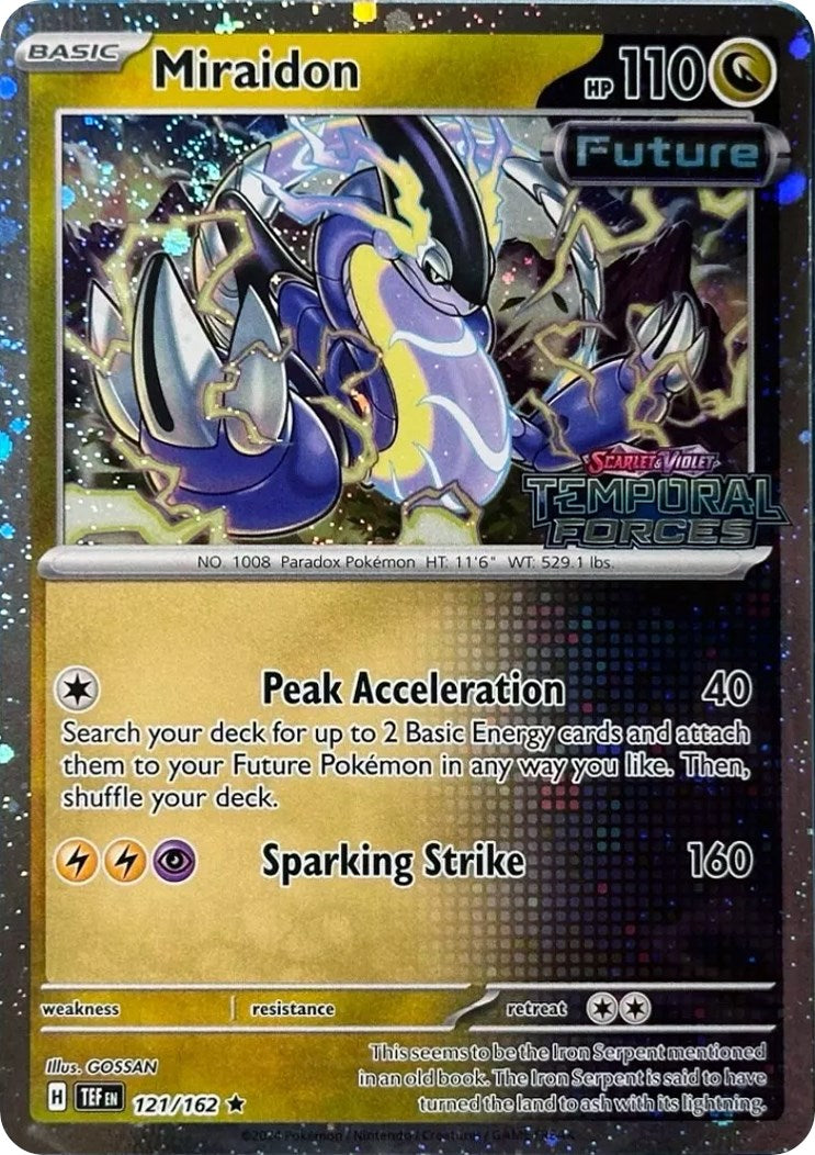 Miraidon - 121/162 (Cosmos Holo) (Best Buy) [MCAP - 121/162]