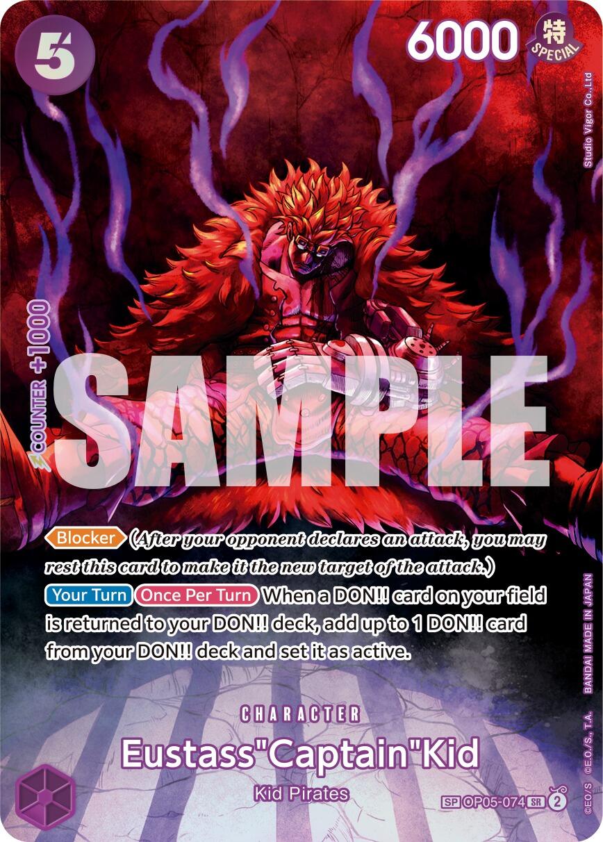 Eustass"Captain"Kid (SP) [OP07 - OP05-074]