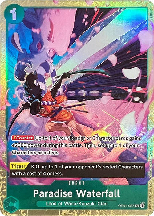 Paradise Waterfall (Premium Card Collection -Best Selection Vol. 1-) [OP-PR - OP01-057]