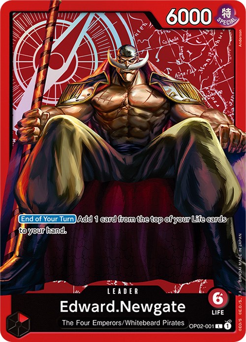 Edward.Newgate (Special Goods Set -Former Four Emperors-) [OP-PR - OP02-001]