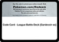 Code Card - League Battle Deck [Gardevoir ex] [MCAP]