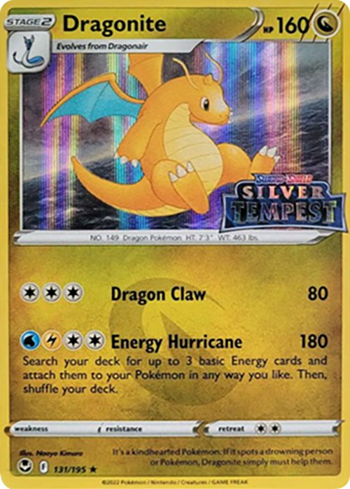 Dragonite (Silver Tempest Stamped) [SWSD - 131/195]