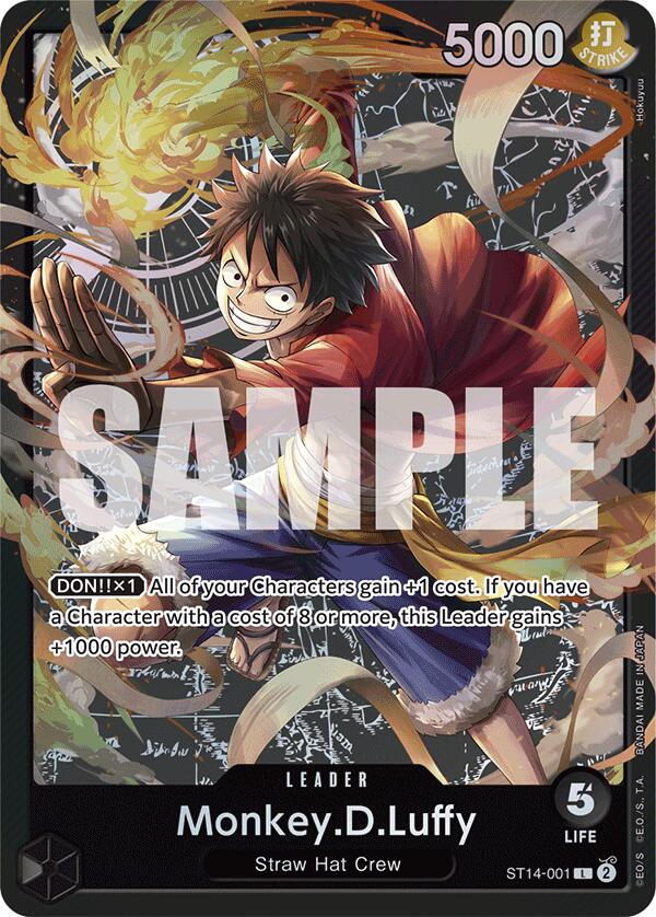 Monkey.D.Luffy (001) [ST-14 - ST14-001]
