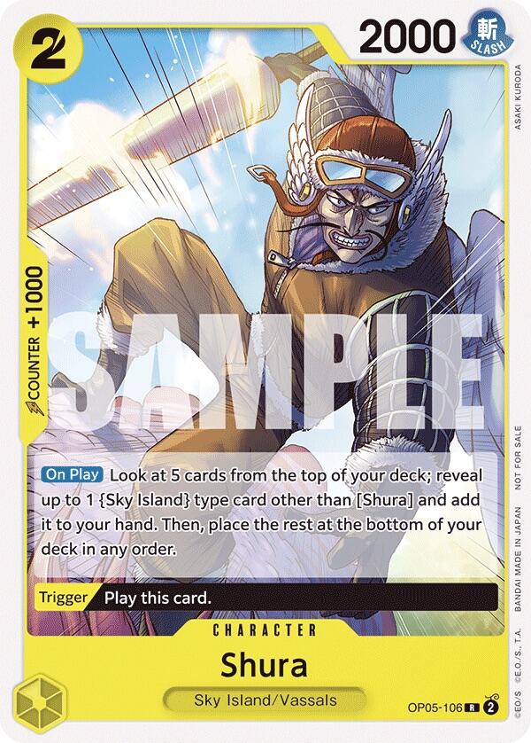 Shura (Tournament Pack Vol. 7) [OP-PR - OP05-106]