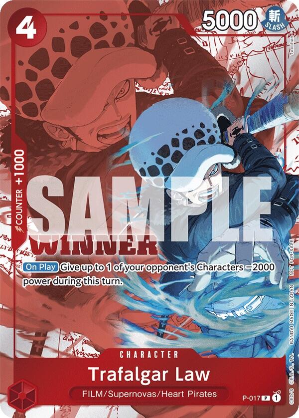 Trafalgar Law (Winner Pack Vol. 7) [OP-PR - P-017]