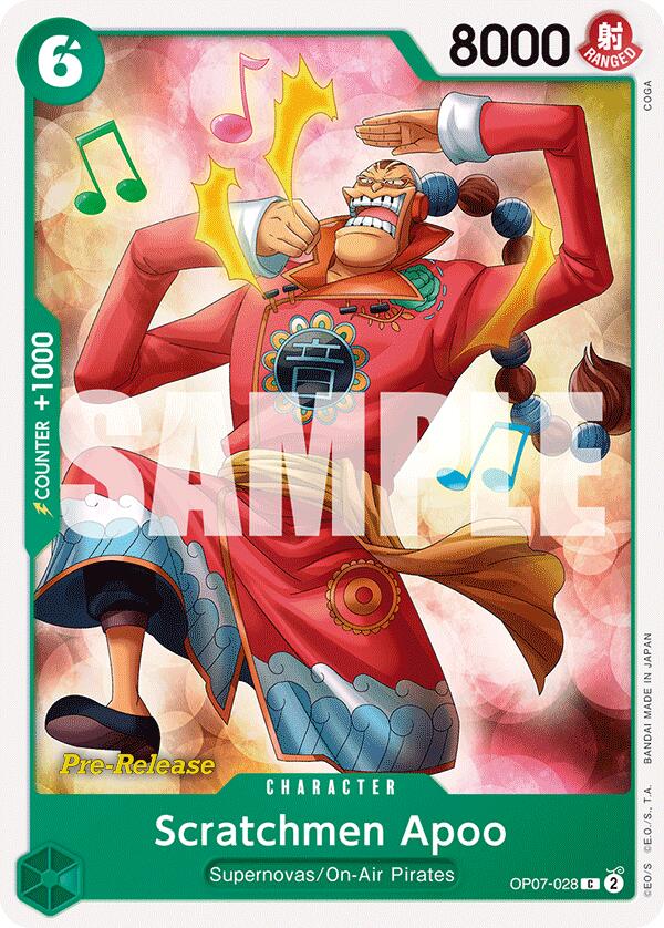 Scratchmen Apoo [OP07 PRE - OP07-028]