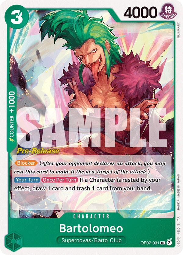 Bartolomeo [OP07 PRE - OP07-031]