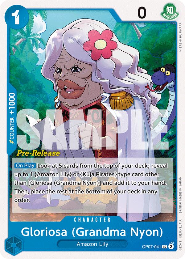Gloriosa (Grandma Nyon) [OP07 PRE - OP07-041]
