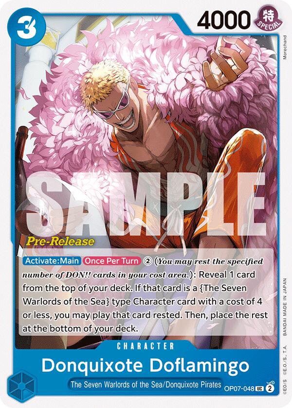 Donquixote Doflamingo [OP07 PRE - OP07-048]