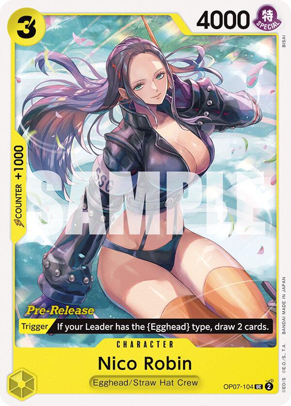 Nico Robin [OP07 PRE - OP07-104]
