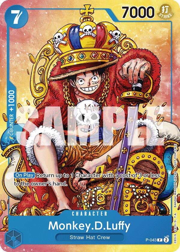Monkey.D.Luffy (Convention Promo 2024) [OP-PR - P-043]