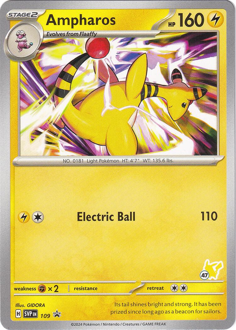 Ampharos - Pikachu 47 [BA24 - 109]