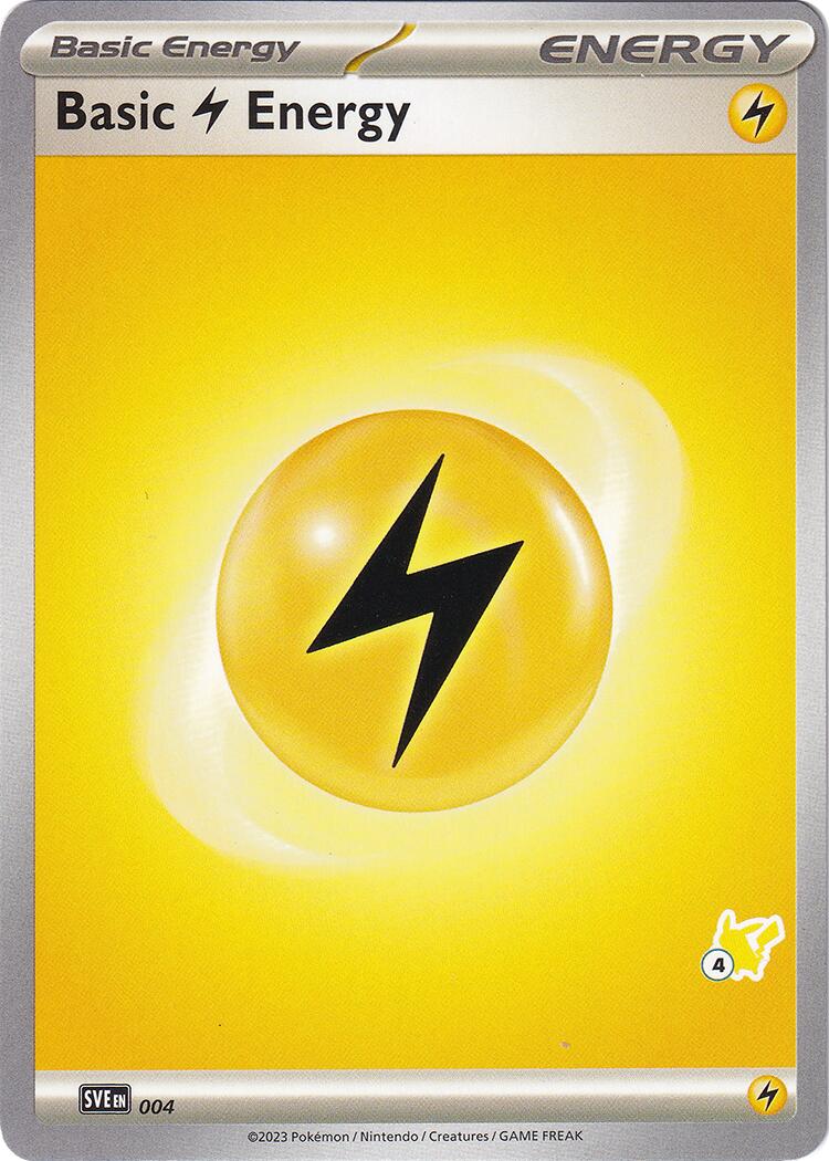 Basic Lightning Energy - Pikachu 4 [BA24 - 004]