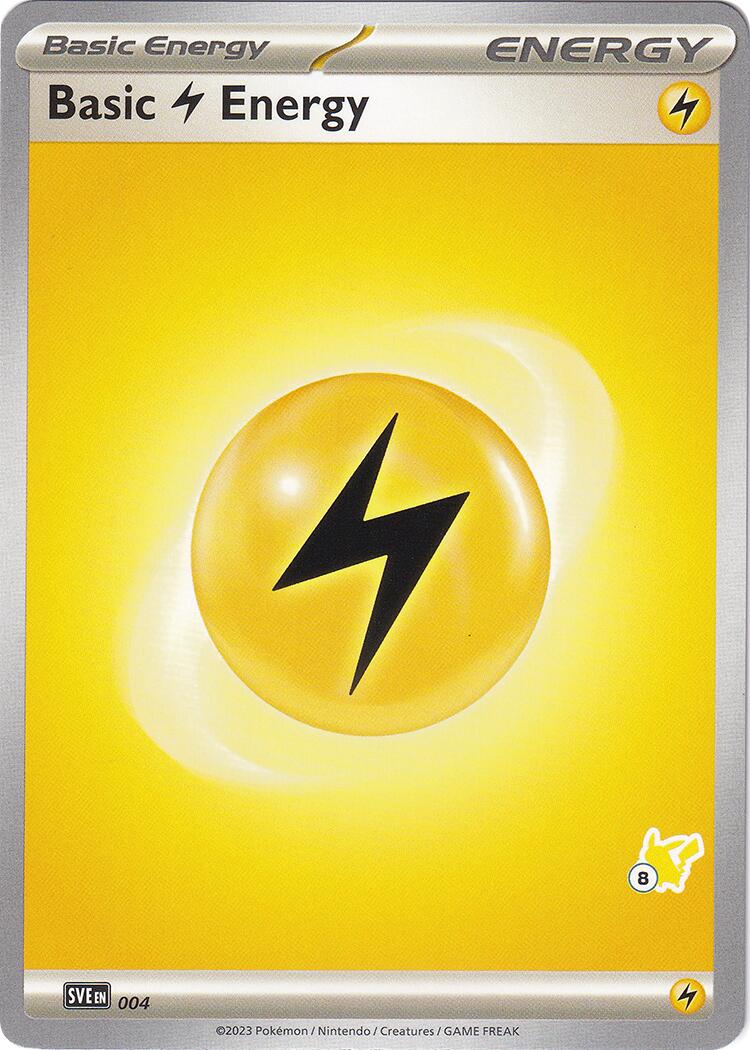 Basic Lightning Energy - Pikachu 8 [BA24 - 004]