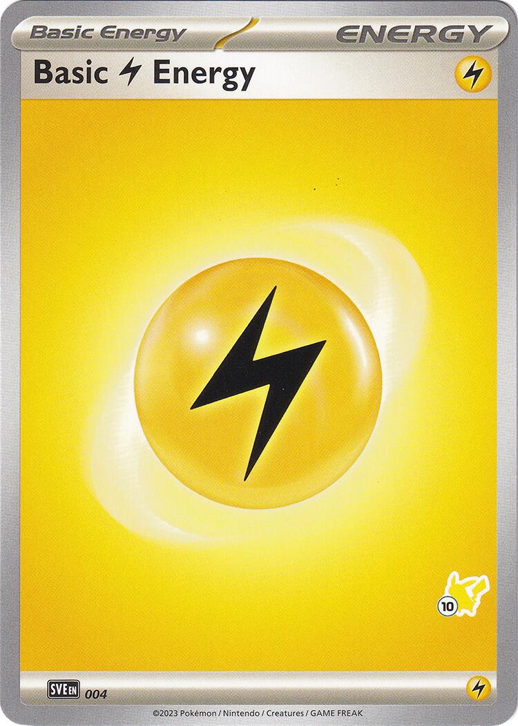 Basic Lightning Energy - Pikachu 10 [BA24 - 004]
