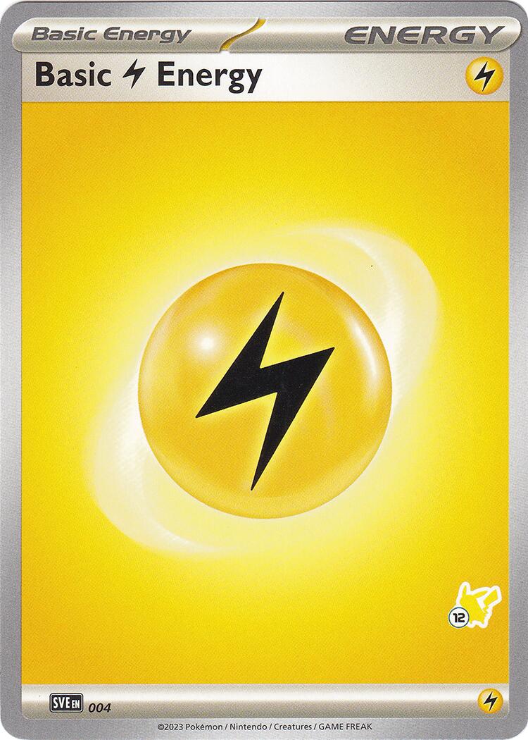 Basic Lightning Energy - Pikachu 12 [BA24 - 004]