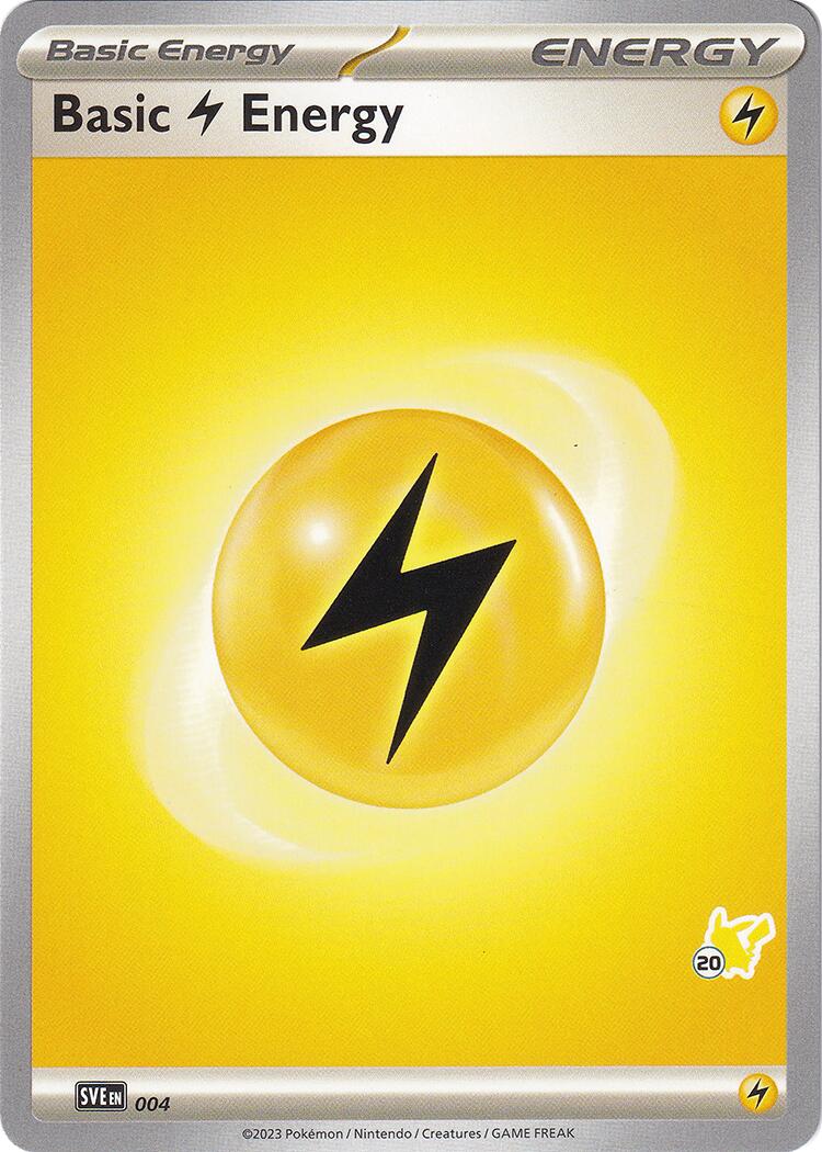 Basic Lightning Energy - Pikachu 20 [BA24 - 004]