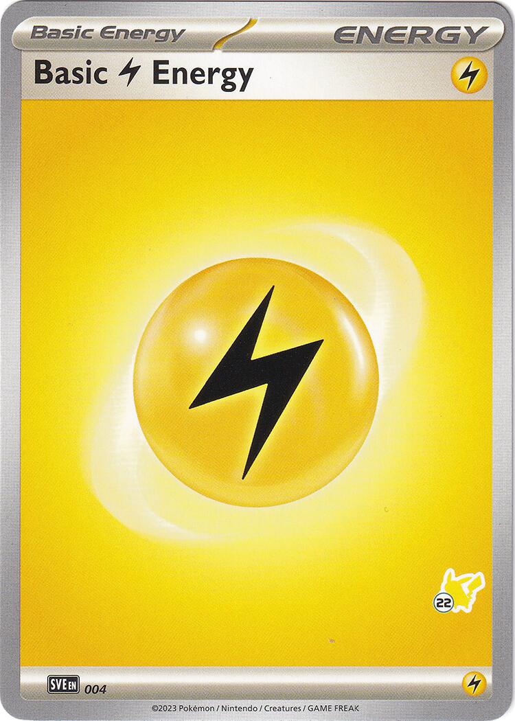Basic Lightning Energy - Pikachu 22 [BA24 - 004]