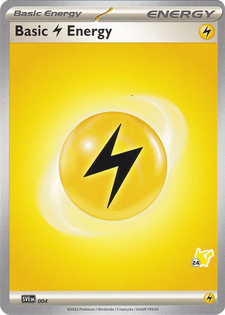 Basic Lightning Energy - Pikachu 24 [BA24 - 004]