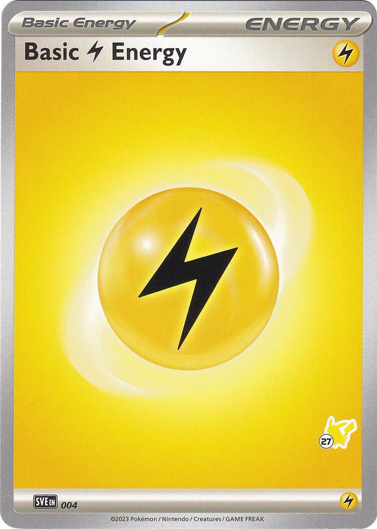 Basic Lightning Energy - Pikachu 27 [BA24 - 004]